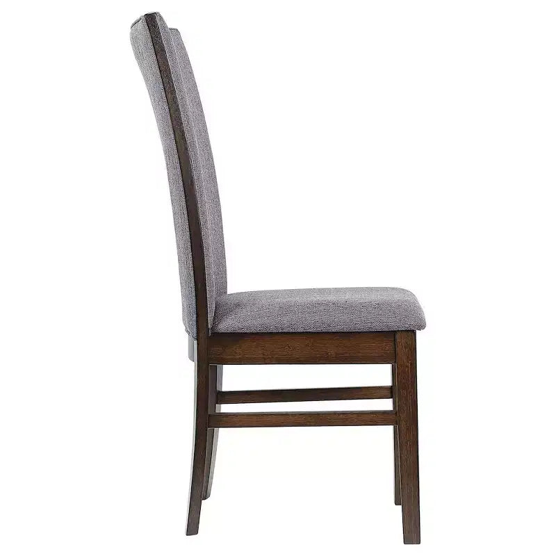 Coaster, Chaises de salle à manger rembourrées Sherwood grises (lot de 2)