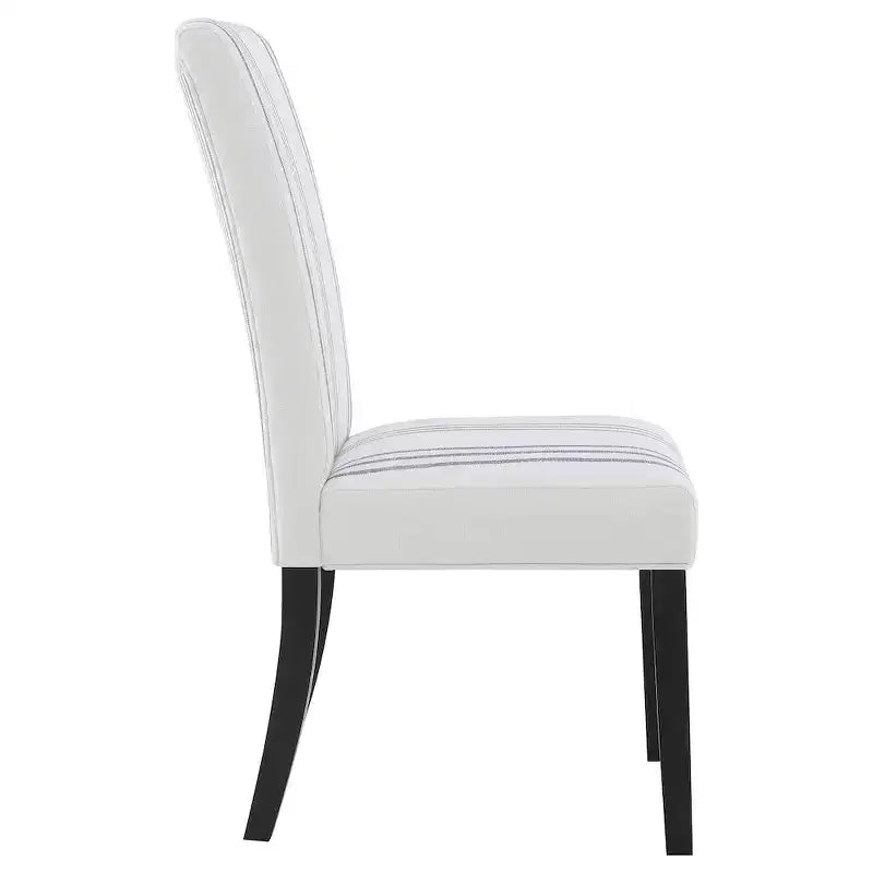 Coaster, Chaise de salle à manger rembourrée Herran, beige (lot de 2)