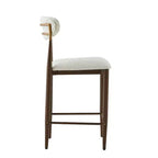 Christopher Knight Home Eloin Tabourets de comptoir sans accoudoirs rembourrés modernes (lot de 2)