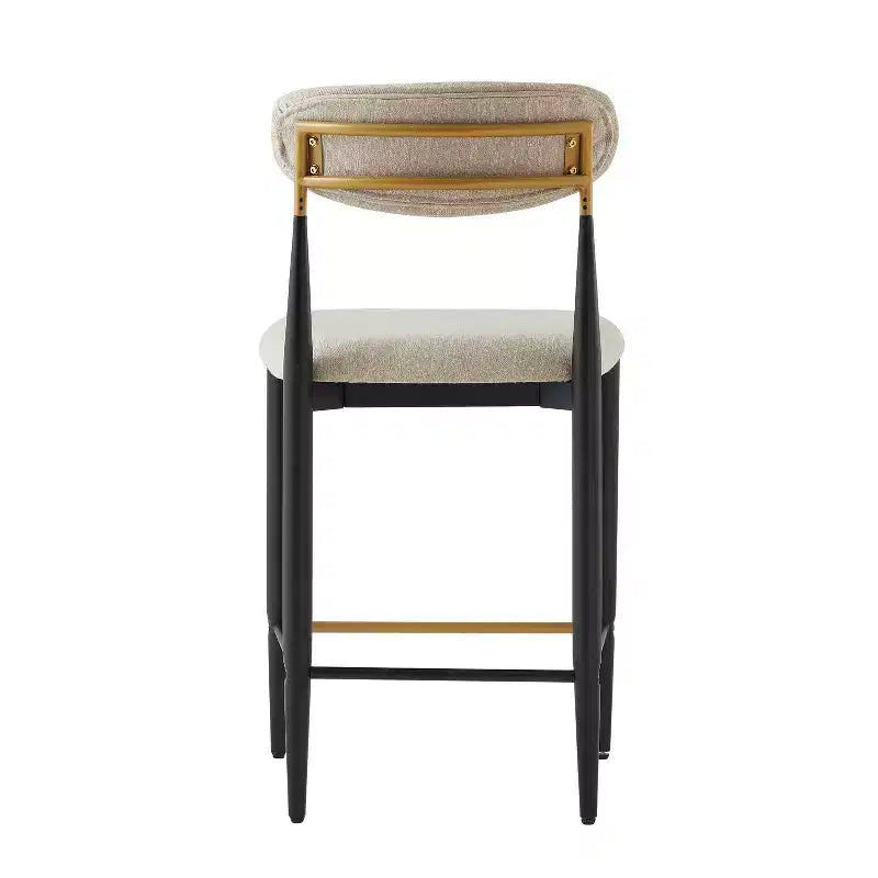 Christopher Knight Home Eloin Tabourets de comptoir sans accoudoirs rembourrés modernes (lot de 2)