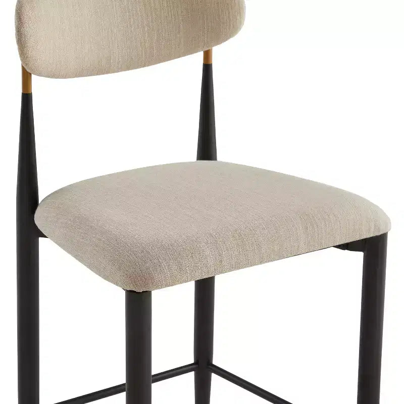 Christopher Knight Home Eloin Tabourets de comptoir sans accoudoirs rembourrés modernes (lot de 2)
