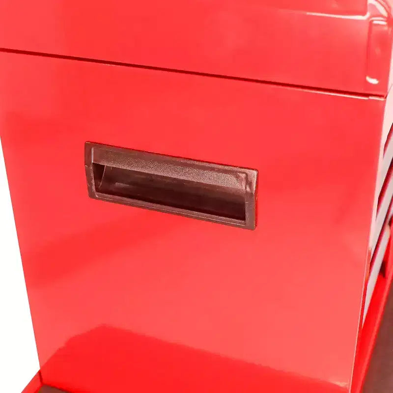 Servante d'atelier robuste à 5 tiroirs, armoire métallique roulante avec 4 roulettes, étagère de rangement réglable, capacité de 100 kg pour atelier et garage
