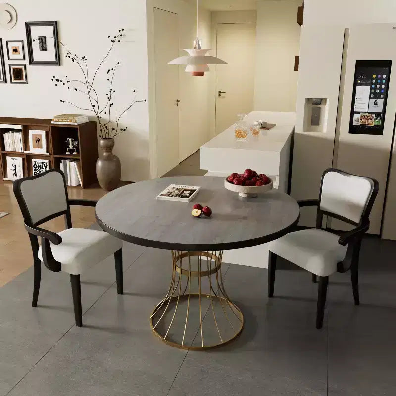 Lot de 2 chaises de salle à manger, chaises de dîner rembourrées en velours, fauteuils classiques sans accoudoirs avec siège rembourré - Modernluxe
