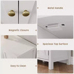 Meuble à chaussures avec portes, meuble à chaussures de ferme de 89 cm, rangement de chaussures à 4 niveaux pour entrée, grand meuble organisateur de chaussures pour salon et couloir.