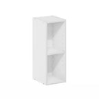 Bibliothèque HOMLUX à 2 niveaux, peu encombrante, largeur de 20 cm, conception réglable