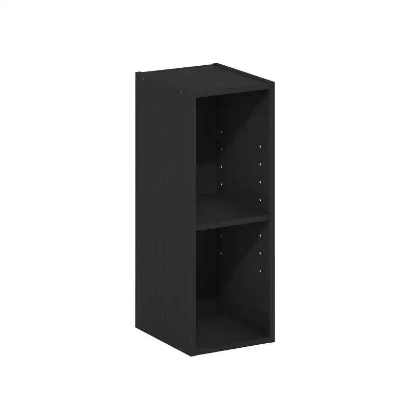 Bibliothèque HOMLUX à 2 niveaux, peu encombrante, largeur de 20 cm, conception réglable