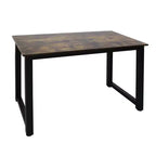 Bureau d'ordinateur en bois massif Karl Home