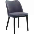 Lot de chaises de salle à manger modernes Acekool : Assise rembourrée neutre, pieds en bois, montage facile