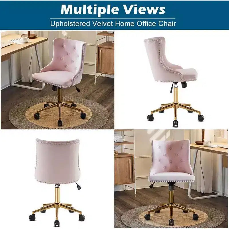 Chaise Karl Home | Chaise de bureau à roulettes pour maquillage