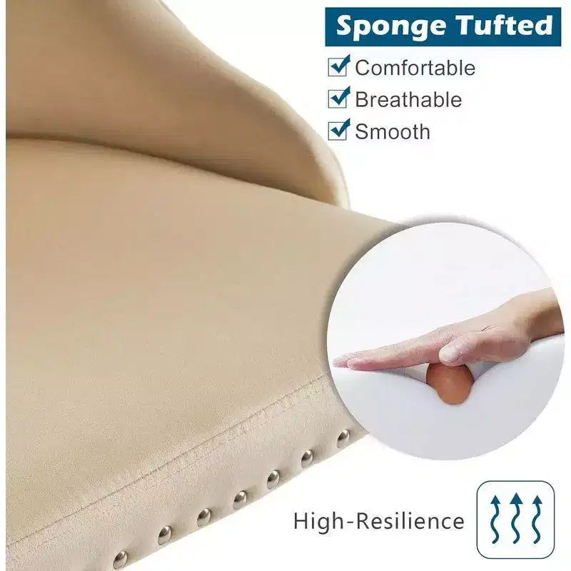 Chaise Karl Home | Chaise de bureau à roulettes pour maquillage