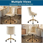 Chaise Karl Home | Chaise de bureau à roulettes pour maquillage