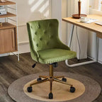 Chaise Karl Home | Chaise de bureau à roulettes pour maquillage