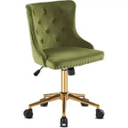 Chaise Karl Home | Chaise de bureau à roulettes pour maquillage
