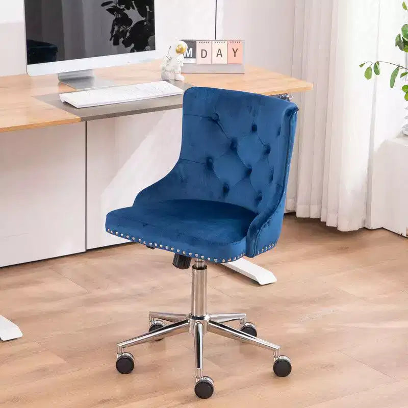 Chaise Karl Home | Chaise de bureau à roulettes pour maquillage
