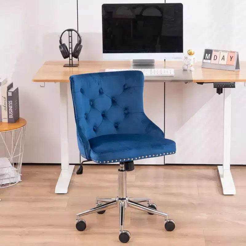 Chaise Karl Home | Chaise de bureau à roulettes pour maquillage