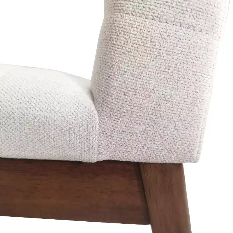 Christopher Knight Home Lancer Chaises de salle à manger capitonnées modernes du milieu du siècle (lot de 4)