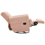 Fauteuil inclinable manuel pivotant Christopher Knight Home Dravok moderne en chenille avec dossier réglable