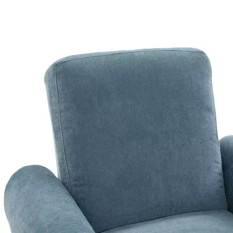 Fauteuil inclinable manuel pivotant Christopher Knight Home Dravok moderne en chenille avec dossier réglable