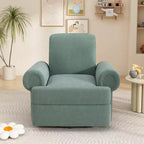 Fauteuil inclinable manuel pivotant Christopher Knight Home Dravok moderne en chenille avec dossier réglable