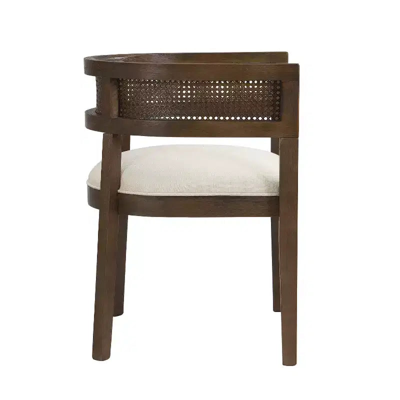 Christopher Knight Home Althara Ensemble de salle à manger contemporain 7 pièces en rotin et hévéa rembourré avec table surdimensionnée