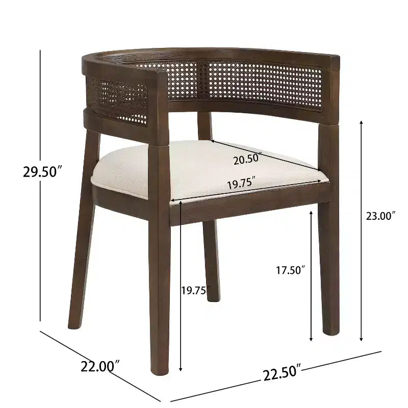 Christopher Knight Home Althara Ensemble de salle à manger contemporain 7 pièces en rotin et hévéa rembourré avec table surdimensionnée