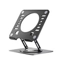 Uncaged Ergonomics Swivel Laptop Stand, Adjustable Laptop Riser for Desk to Raise, Tilt, Rotate & Cool Laptops Ergonomic Laptop Stand
