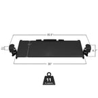 Tablette de clavier à pince 30 x 11