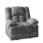Fauteuil inclinable à bascule surdimensionné MAYEERTY Limestone pour salon