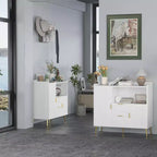 Meuble buffet, Buffet de rangement moderne, Meuble d'appoint avec tiroirs et portes, Console avec portes et étagères