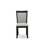 HomeStock Chaises de salle à manger de style sud-ouest, lot de 2