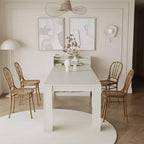 Table à manger extensible moderne Torin GDFStudio avec rangement