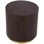 Meridian Furniture, Table d'appoint Nile chêne brun