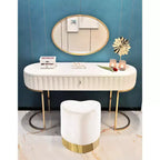 Meridian Furniture, Pouf/Tabouret en velours Heart