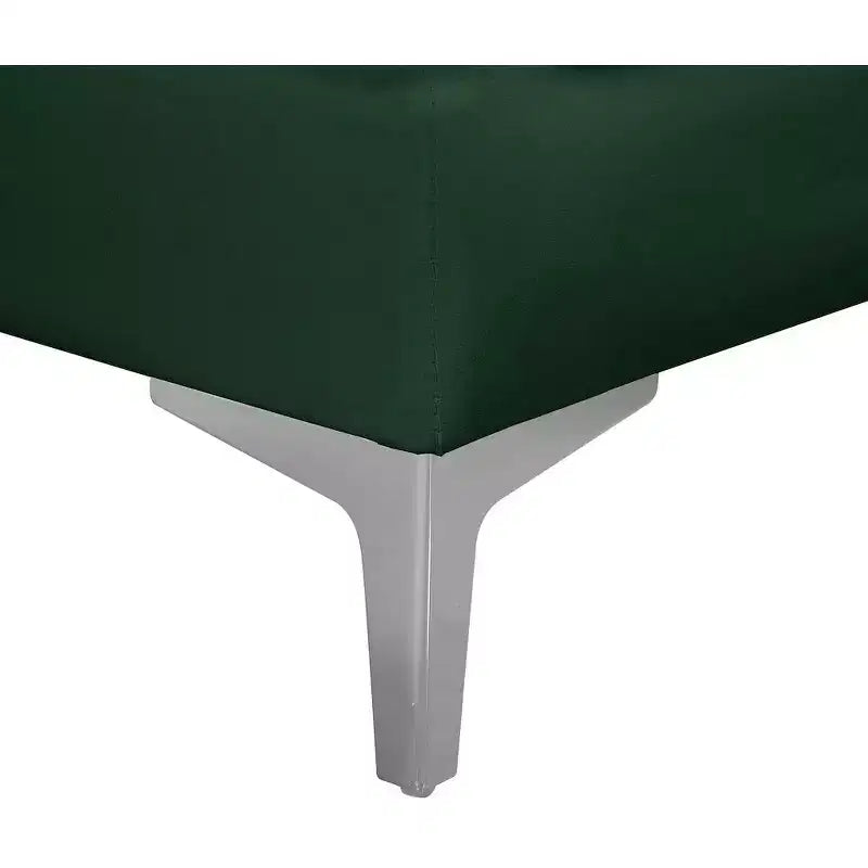 Meridian Furniture, Canapé modulable en velours Alina
