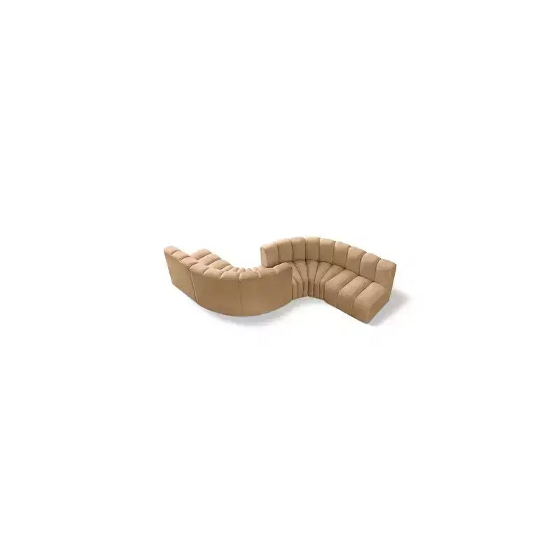 Meridian Furniture, Canapé modulable Arc en velours