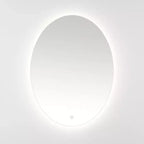 Miroir ovale Nolan 24 po en aluminium à DEL - LMR1005 - Blanc - Safavieh