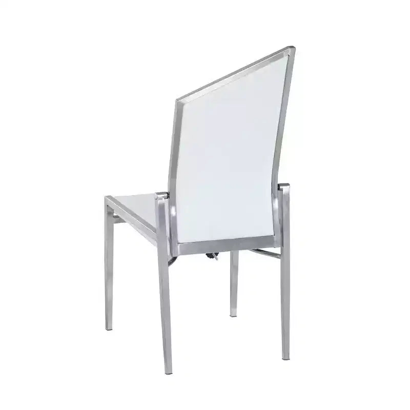 Chintaly Imports, chaise d'appoint contemporaine à dossier mobile - Lot de 2