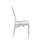 Chintaly Imports, chaise d'appoint contemporaine à dossier mobile - Lot de 2