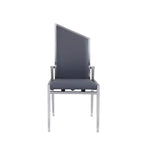 Chintaly Imports, chaise d'appoint contemporaine à dossier mobile - Lot de 2