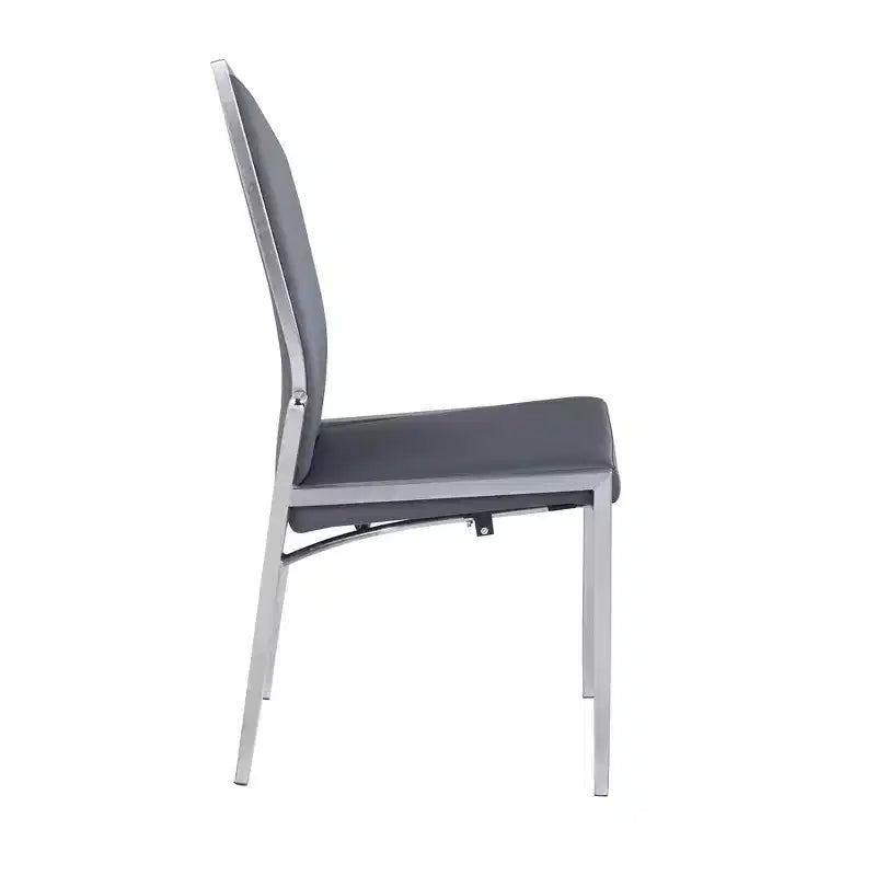 Chintaly Imports, chaise d'appoint contemporaine à dossier mobile - Lot de 2