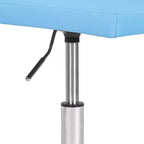 Chaise de bureau sans accoudoirs VECELO en cuir PU, réglable en hauteur et pivotante à 360° pour la maison ou le bureau
