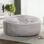 Pouf poire en fausse fourrure HomeStock Kade, 1,80 m