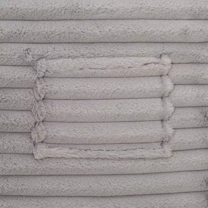 Pouf poire en fausse fourrure HomeStock Kade, 1,80 m