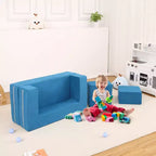 Canapé convertible pour enfant, 3 pièces, lit canapé en mousse, canapé modulaire pour chambre d'enfant ou salle de jeux