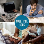 Table de lit DMI à plateau inclinable, table de chevet à roulettes, table d'hôpital, plateaux de lit pour manger, plateaux de lit roulants, hauteur 25.5-38.5