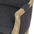 Fauteuil club en tissu tapissé de style campagnard français Christopher Knight Home Tamarisk