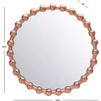 Miroir Pallas - 25 x 25 - MRR3053 - Cuivre - Safavieh