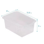 Meuble de rangement 15 casiers ECR4Kids Streamline avec 15 bacs à façade ouverte, 5x3, mobilier pour enfants