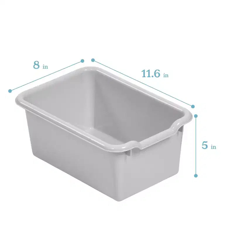 Meuble de rangement 15 casiers ECR4Kids Streamline avec 15 bacs à façade ouverte, 5x3, mobilier pour enfants