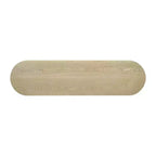 Meuble Buffet de Ferme en Bois avec Portes Vitrées et Étagères Réglables pour Cuisine, Salle à Manger ou Salon